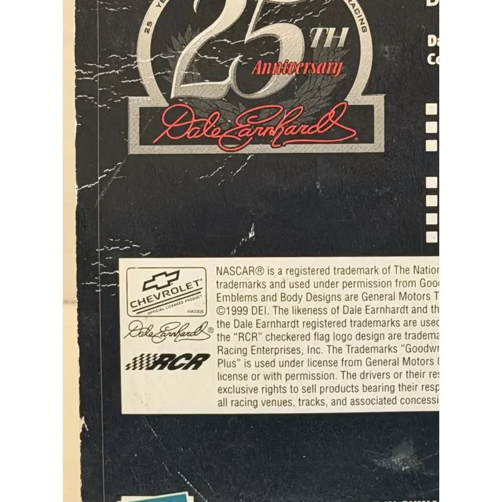 Winners Circle Select Series 25th 1999 Wrangler Monte Carlo #3 NOS FREE SHIPPING